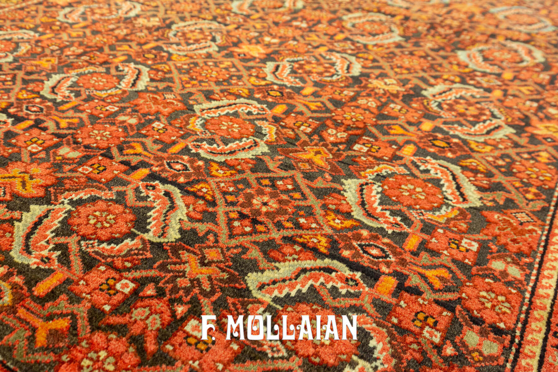 Antique Persian Mishan All-Over «Moharammat» Design Rug n°:21816569